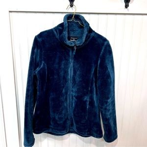 32 Degrees Plush fuzzy warm zip jacket size small side and inside pockets